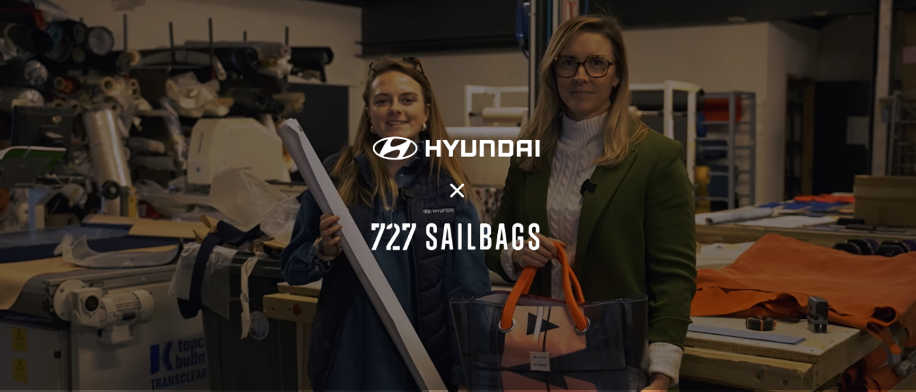 Hyundai x 727 Sailbags : Une collaboration locale au service de l’économie circulaire